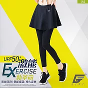 GIAT 升級款！SPORT新革命機能裙褲M黑色