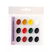 【Kuretake 日本吳竹】 ZIG 透明水彩盤＿12色