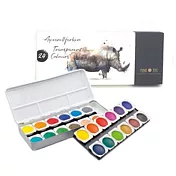 【德國Finetec】24色盒裝透明水彩組