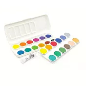 【德國Finetec】24色盒裝不透明水彩組