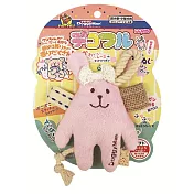 DoggyMan犬貓用粉紅兔絨毛玩具