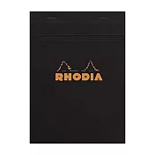 【Rhodia】N°16 上掀式筆記本_5x5方格內頁80張_ 黑色