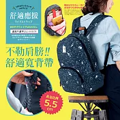 1818 星空!4口袋不勒肩膀後背包(1863233-9)