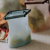 仁舟淨塑 矽密袋(1000ml)_藍莓藍