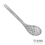 【鈦安純鈦餐具 TiANN】純鈦台式火鍋_漏勺/露營餐具 漏勺