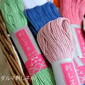 日本DARUMA THREAD/職人染技飽和綿線[櫻花]