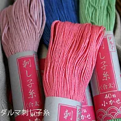 日本DARUMA THREAD/職人染技飽和綿線[梅色]