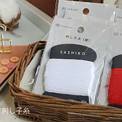日本DARUMA THREAD/職人染技SASHIKO多用途綿線[白雲]