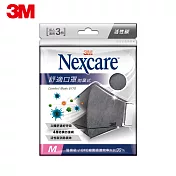 3M Nexcare拋棄式活性碳舒適口罩-M(3片包)