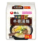 【農心】牛骨湯麵(111g*4包)