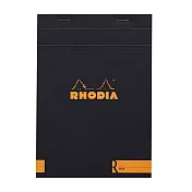 【Rhodia】N°16_A5 上掀式筆記本_象牙色空白內頁_70張_ 黑色