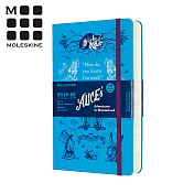 MOLESKINE 2019-2020限定愛麗絲手帳日記18M(L型) -藍