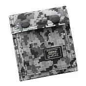 AmaZing 吉田風格潮酷迷彩橫款男用短夾 (5色任選)灰色