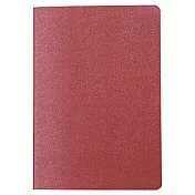 [MUJI無印良品]護照筆記本/暗紅.約125x88mm