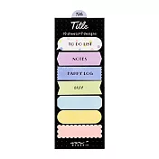 MIDORI 便條貼(子彈筆記用)-空白彩色