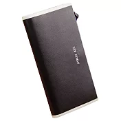 AmaZing 好男人多卡收納拉鍊零錢男生長夾 (3色任選)黑色