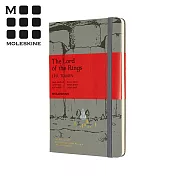 MOLESKINE 魔戒限定版筆記本(L型) -灰