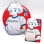 JzFun Zzifan_z/萬用吊牌-少女