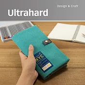 Ultrahard Traveler系列雙拉鍊收納袋-紐約NYC(藍)