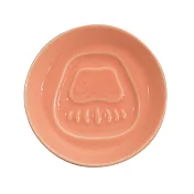 【KAKUNI】風水達摩浮出醬料碟 ‧ 粉(戀愛運)