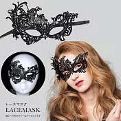 派對/化妝舞會面具 性感蕾絲眼罩面罩 鏤空後綁帶式-性感尤物款 kiret