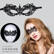 派對/化妝舞會面具 性感蕾絲眼罩面罩 鏤空後綁帶式-格雷女伶款 kiret