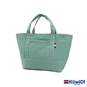 Kiiwi O! 輕便隨行系列帆布托特包 ANNE 粉嫩薄荷綠