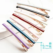 【Hera 赫拉】韓國滴油簡約鴨嘴瀏海夾(隨機3色/入)