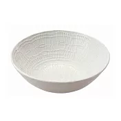 【西海陶器】essence Doily白化粧蕾絲燒紋碗 ‧大