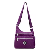 【KISSDIAMOND】防潑水時尚潮流萬用包-1308(手提/肩背/斜背/大容量/6色可選)絢麗紫