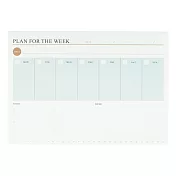 【Mark’s】Notepad一日一枚週記事本 ‧ 綠