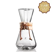美國 CHEMEX 三人份 Classic Series 木柄咖啡壺