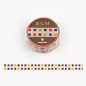 【BGM】和紙膠帶 Cubicolo積木聯名款 ‧ 經典