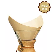 美國 CHEMEX 方形已折原色未漂白厚磅濾紙 (各尺寸通用)