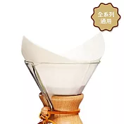 美國 CHEMEX 方形已折酸素漂白厚磅濾紙 (各尺寸通用)