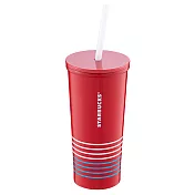 [星巴克]Stripes不鏽鋼TOGO冷水杯