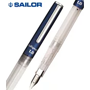日本寫樂SAILOR－Highace Neo Clear平頭藝術鋼筆－筆寬1.0mm