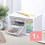 《真心良品x樹德》凌示小幫手分類收納盒1入組白色