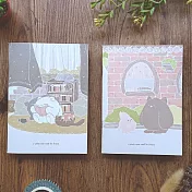 Q book隨身記事本彩繪組 v.4 [書中/屋外]