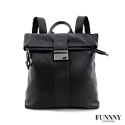 FUNNNY 防盜系列後背包 Lauren 黑