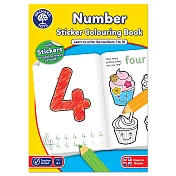 【英國Orchard Toys】著色工作本- 數字123