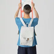 蘑菇帆布後背包 / Mr. BIG 大先生 / 石灰