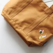 Dailylike 趣味補丁刺繡貼布片組(兩入)-01天鵝不會游泳