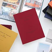 ICONIC 典藏時光4X6相本(100張)-酒紅