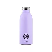 義大利 24Bottles 不鏽鋼雙層保溫瓶 500ml 薰衣草