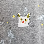 ：Urb.【營火貓】多穿法方形綁繩多穿款FREE灰