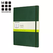 MOLESKINE 經典軟皮筆記本 (XL) -空白綠
