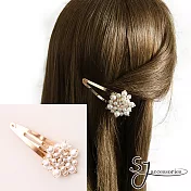 【SJ】韓版綻放之花造型髮夾/BB夾/邊夾(兩款)-浪漫繁花