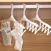 【KM生活】日式簡約一秒晾曬夾1入/組