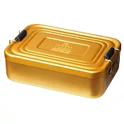 【Global Arrow】ROCCO日本鋁製輕量保冷便當盒 ‧金黃